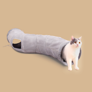 PAWZ Road 10.5 Inches in Diameter Collapsible S Shape Cat PlayTunnel - AJD0033GY