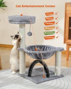 PAWZ Road Small Plush 28" Cat Scratcher