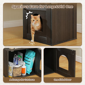 Pawz Road Deluxe Condos Torre de madeira bege para gatos