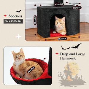 PAWZ Road Adjustable 5 Tiers Cactus Floor to Ceiling Cat Tower B0BGG4KYHQ
