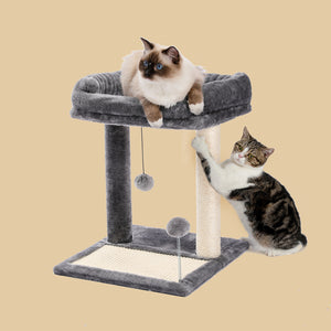 PAWZ Road Sisal-Covered Cat Scratcher Ball Toys Poleiro Cama