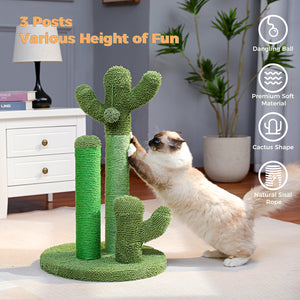 Pawz Road Oasis Series Adorável Arranhador de Gato Cactus 