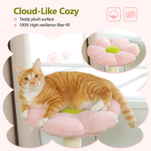 PAWZ Road Small Plush 28" Flower Cat Scratcher