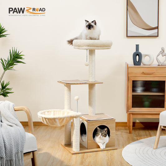 Pawz Road Cool Large Hammock Modern Cat Tree