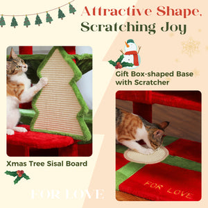 PAWZ Road Plush Indoor 72-Inch Large Cat Tree