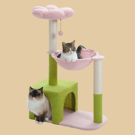PAWZ Road Flower Cat Tree 47.2