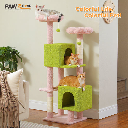 PAWZ Road Flower Cat Tree 52.4