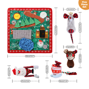 Caixas de presente especiais de brinquedos para cães divertidos de Natal da PAWZ Road