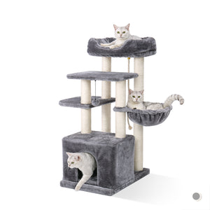 PAWZ Road Multi Levels Grey Cat Tree - AMT0061GY-MN