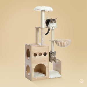 Móveis para gatos de castelo de luxo modernos PAWZ Road