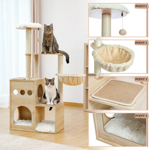 Móveis para gatos de castelo de luxo modernos PAWZ Road