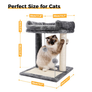 PAWZ Road Cat Scratcher Ball Toys Perch Bed - AMT0144GY