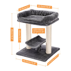 PAWZ Road Cat Scratcher Perch Bed - AMT0143GY