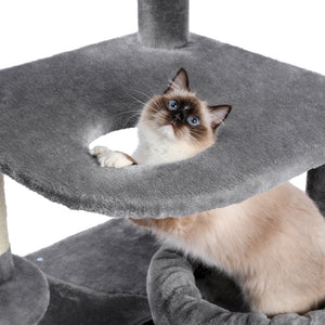PAWZ Road Curious Hole Cat Tree Whirligig Turntable Hammock - AMT0155GY