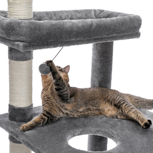 PAWZ Road Curious Hole Cat Tree Whirligig Turntable Hammock - AMT0155GY