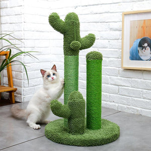 PAWZ Road Lovely Cactus Scratching Cat Tree (USA/CA) - PAWZ Road