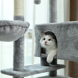 PAWZ Road Plush Ladder Sisal Scratching Cat Tree (USA/CA) - AMT0111GY