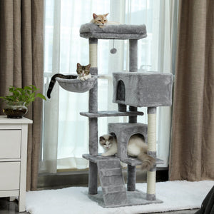 PAWZ Road Plush Ladder Sisal Scratching Cat Tree (USA/CA) - AMT0111GY