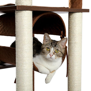 Pawz Road Cool Luxury Tunnel Modern Cat Tree