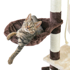 PAWZ Road Winter 6 camadas arranhando grande árvore para gatos